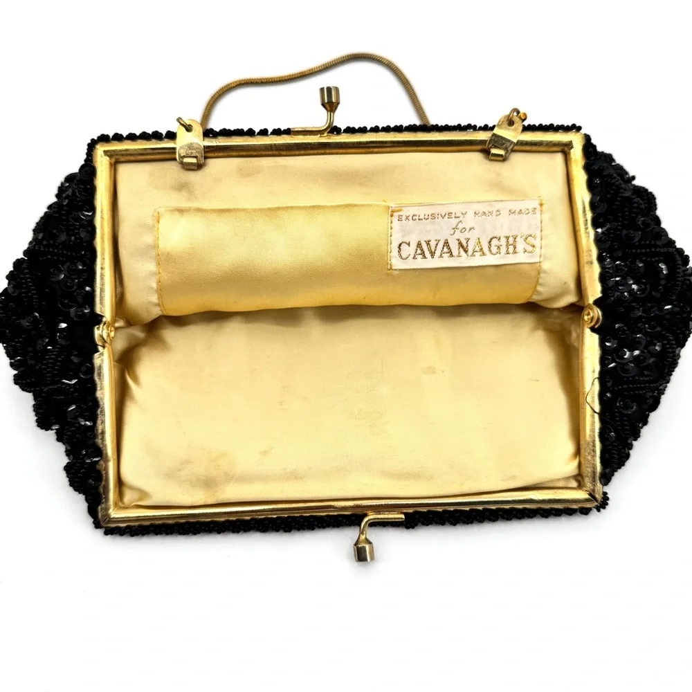 Vintage 50’s Beaded/Sequin Evening Bag/Cocktail Clutch - Picture 6 of 10